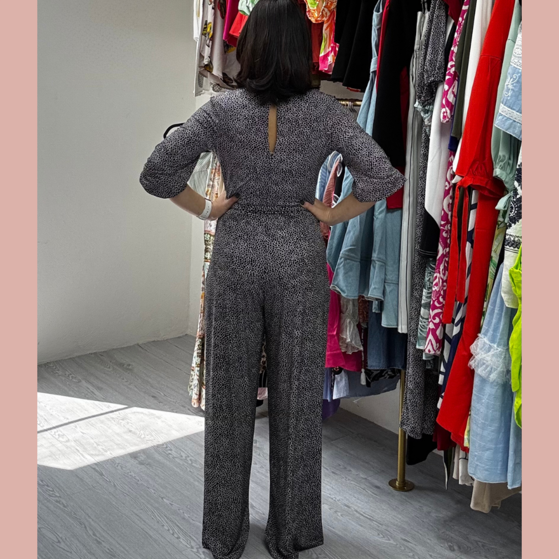 black and white print