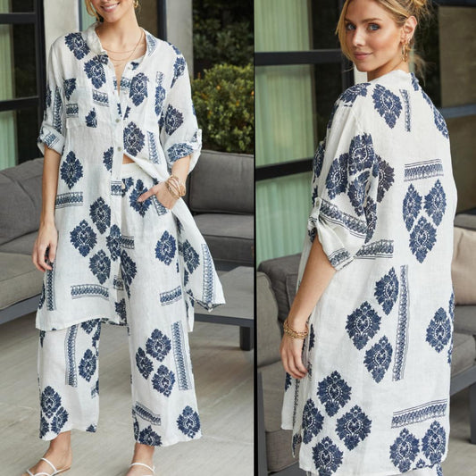 Italian tunic and pants set