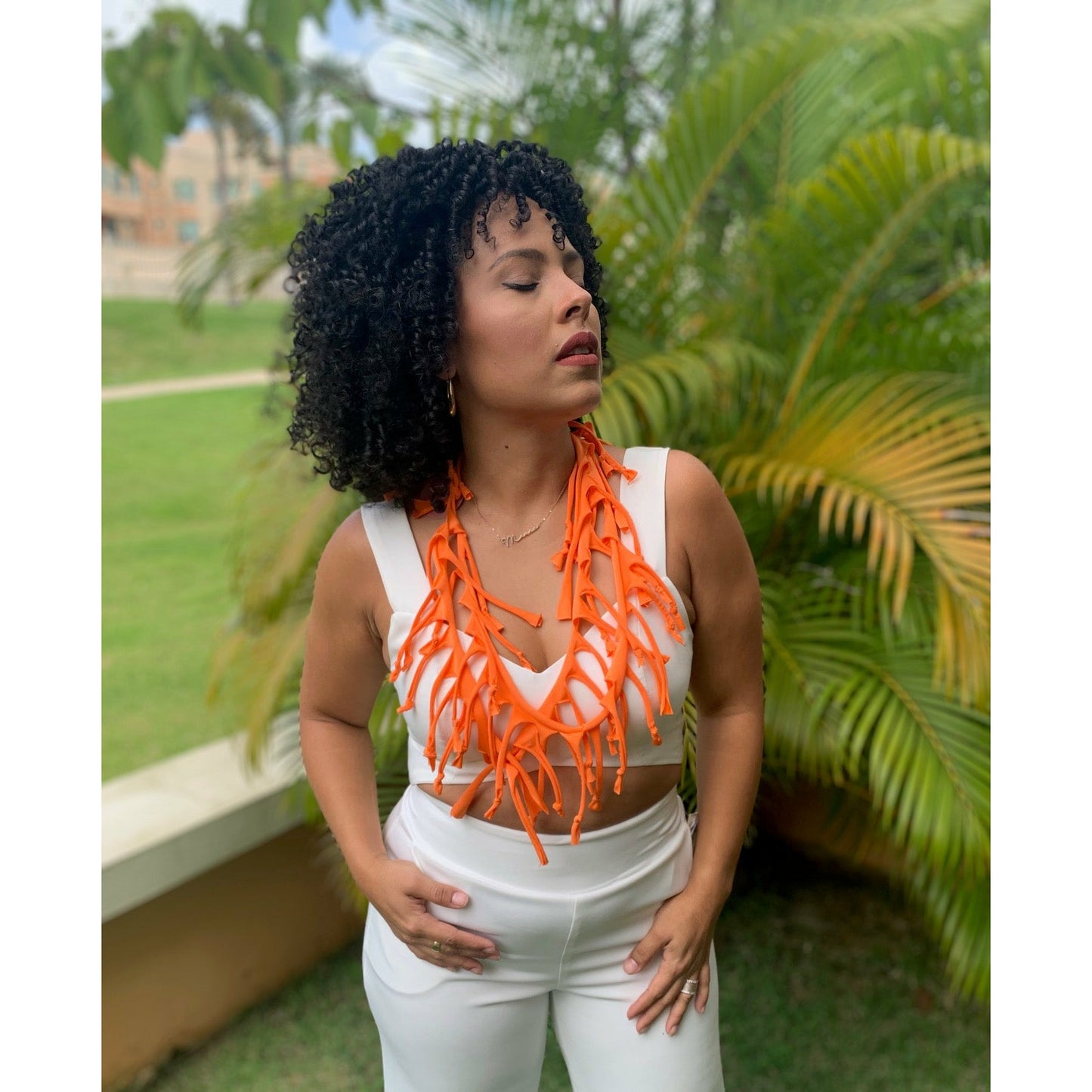 PR Designer handmade necklace