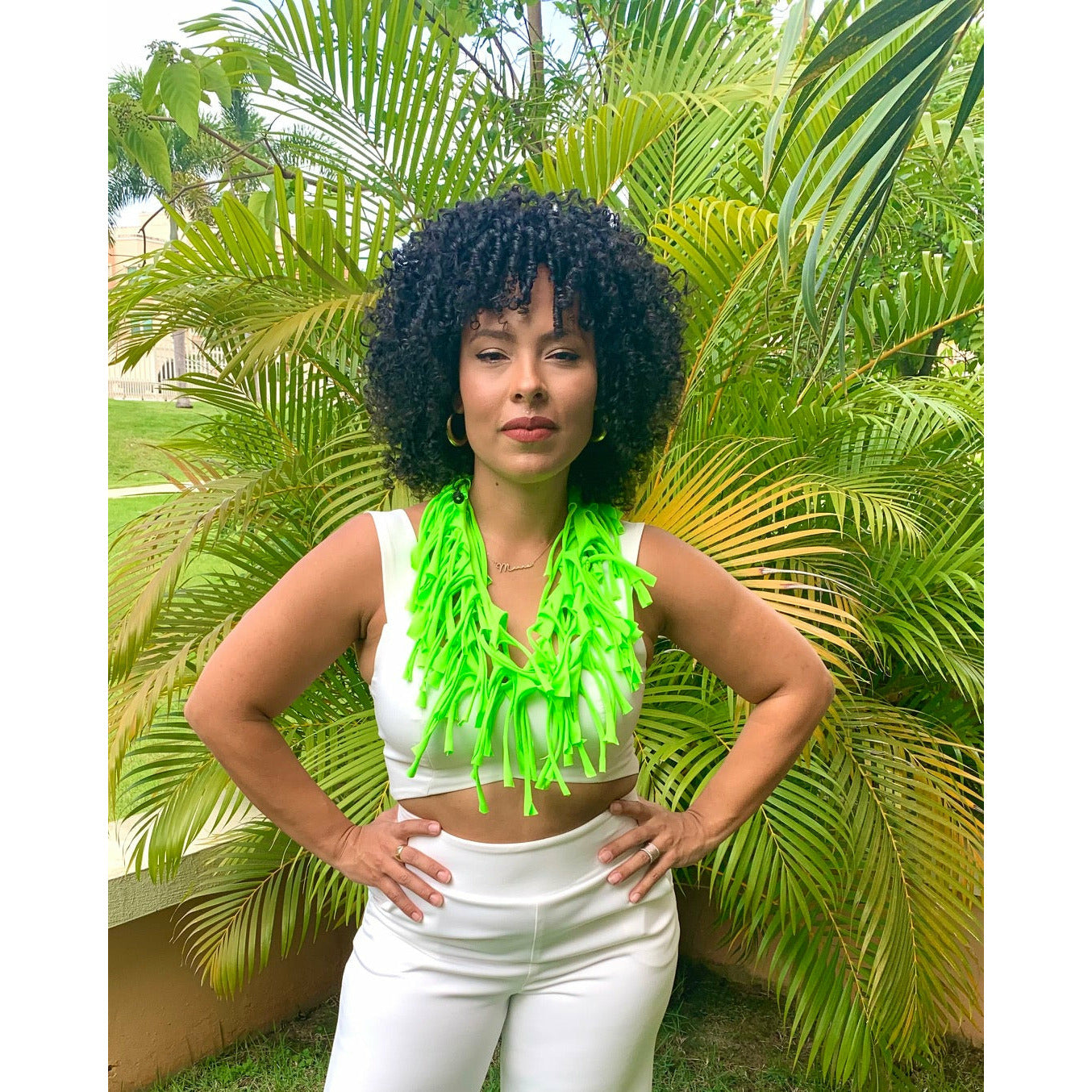 PR Designer handmade necklace