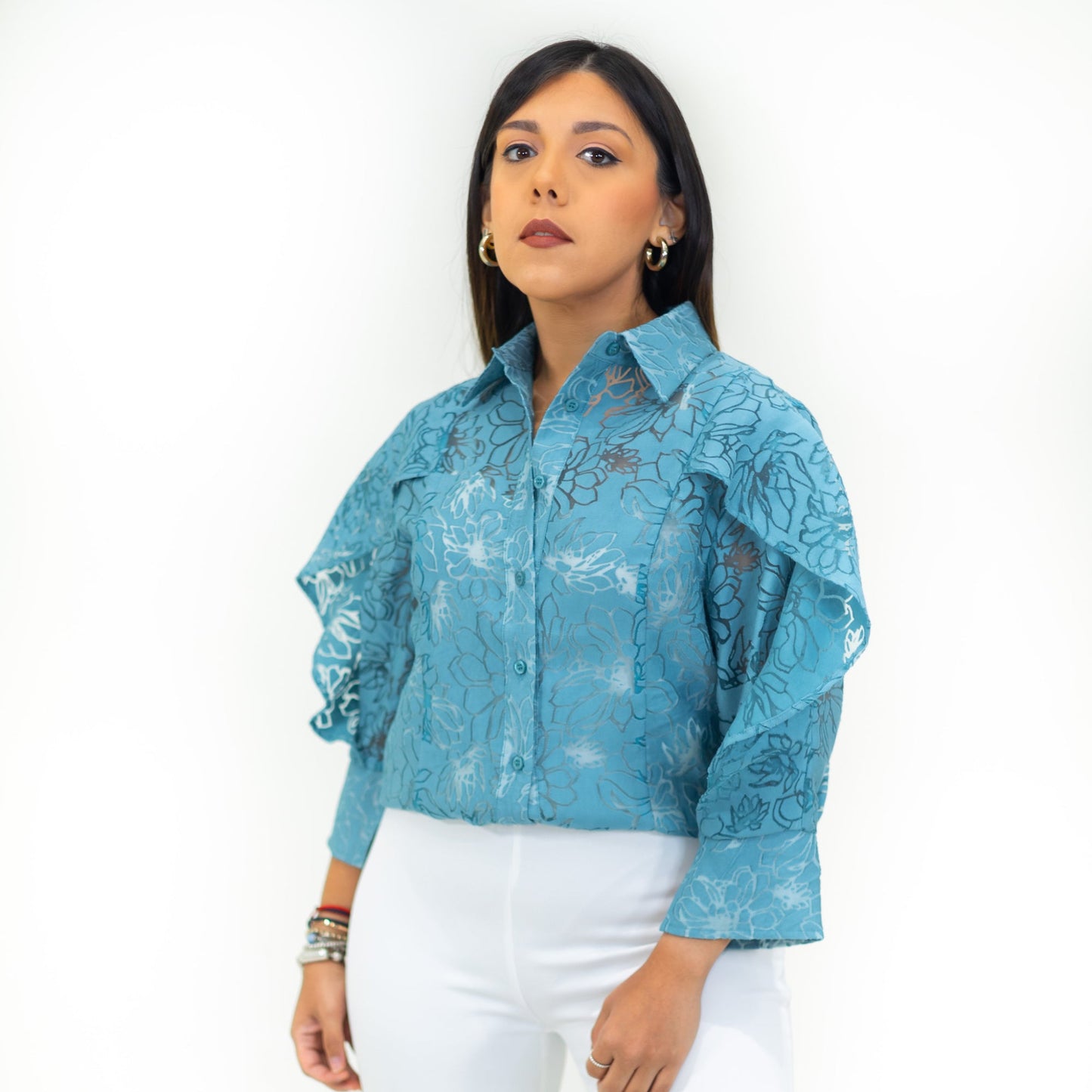 Blue blouse