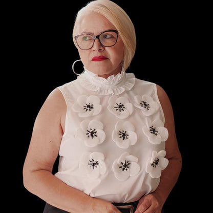 Flower blouse