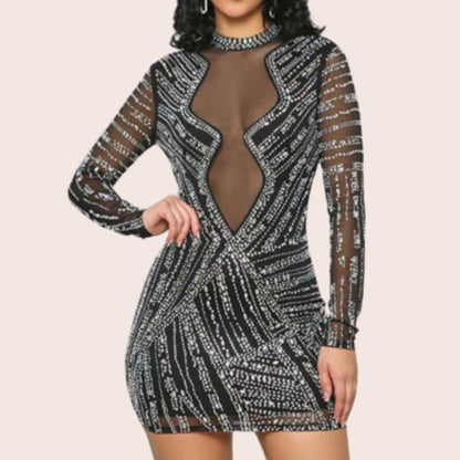 Sexy black dress