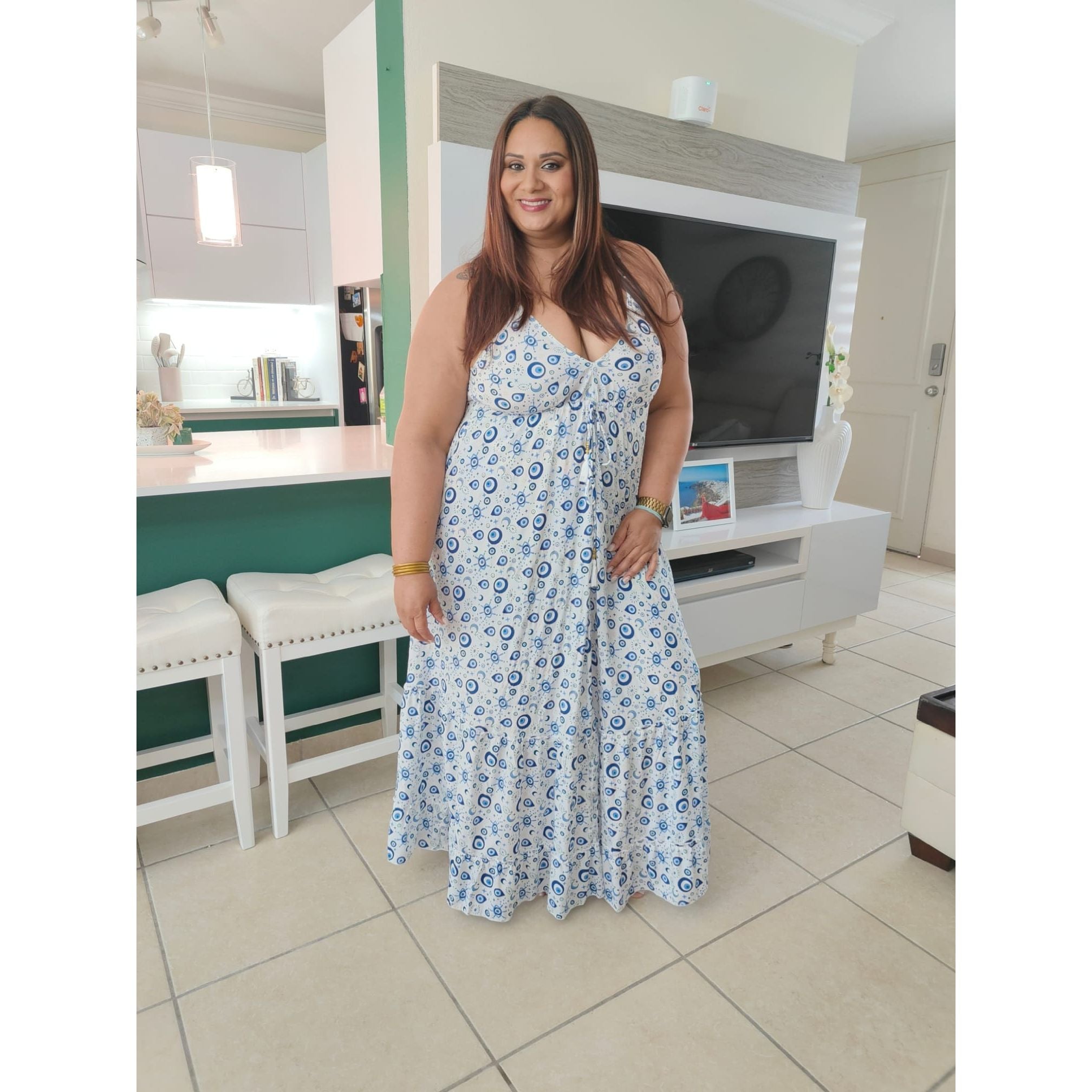 Bohemian maxi dress – D'Aida Boutique